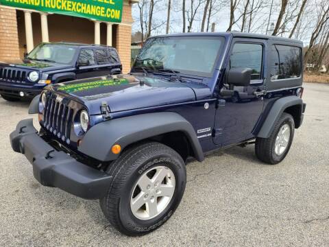 2013 Jeep Wrangler for sale at Car and Truck Exchange, Inc. in Rowley MA