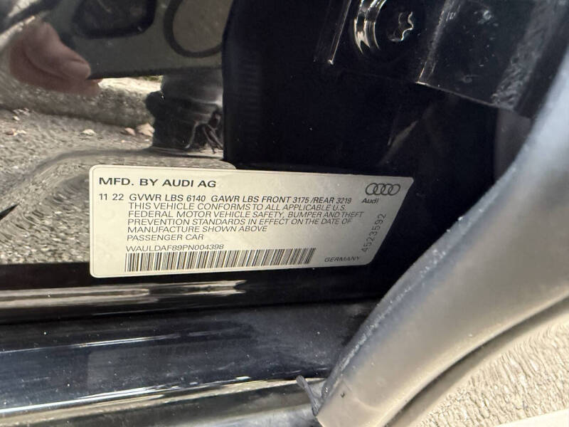 2023 Audi A8 L quattro 55 TFSI