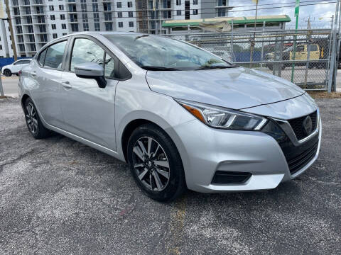 2021 Nissan Versa for sale at MIAMI AUTO LIQUIDATORS in Miami FL