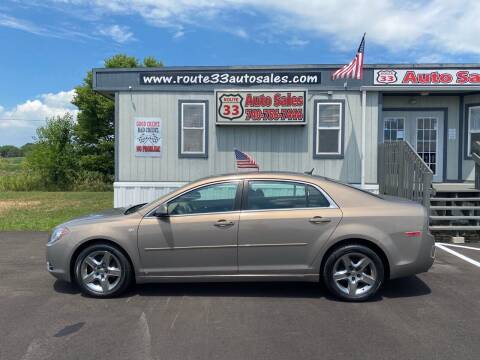 2008 Chevrolet Malibu for sale at Route 33 Auto Sales in Carroll OH