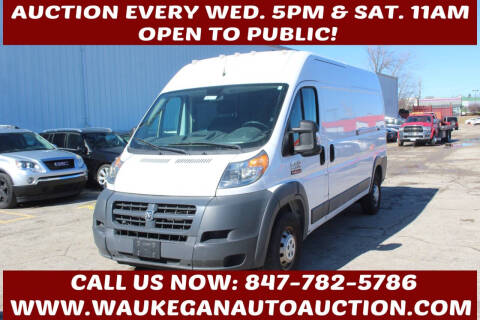 2017 RAM ProMaster for sale at Waukegan Auto Auction in Waukegan IL