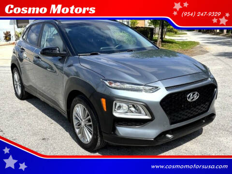 2020 Hyundai Kona for sale at Cosmo Motors in Pompano Beach FL