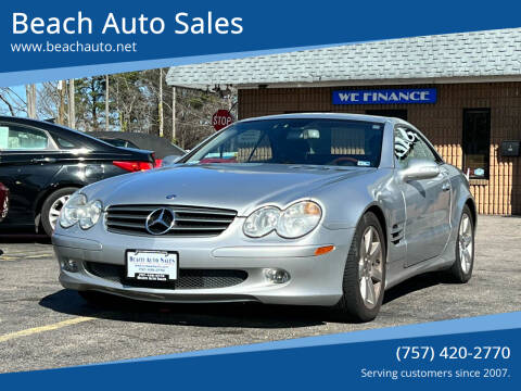 2003 Mercedes-Benz SL-Class for sale at Beach Auto Sales in Virginia Beach VA