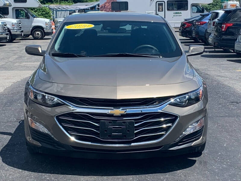 Used 2020 Chevrolet Malibu 1LT with VIN 1G1ZD5ST1LF129844 for sale in Worcester, MA