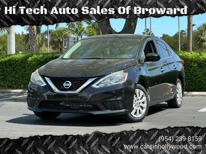 2016 Nissan Sentra for sale at Hi Tech Auto Sales Of Broward in Hollywood FL