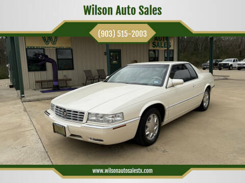 2001 Cadillac Eldorado for sale at Wilson Auto Sales in Chandler TX