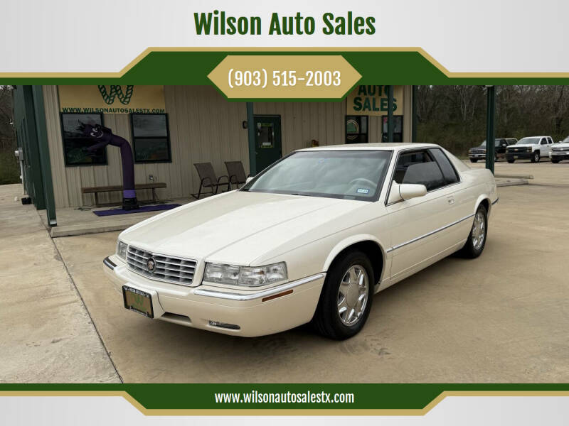 2001 Cadillac Eldorado for sale at Wilson Auto Sales in Chandler TX