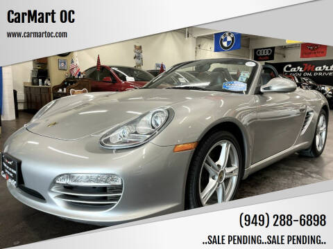 2011 Porsche Boxster for sale at CarMart OC in Costa Mesa CA