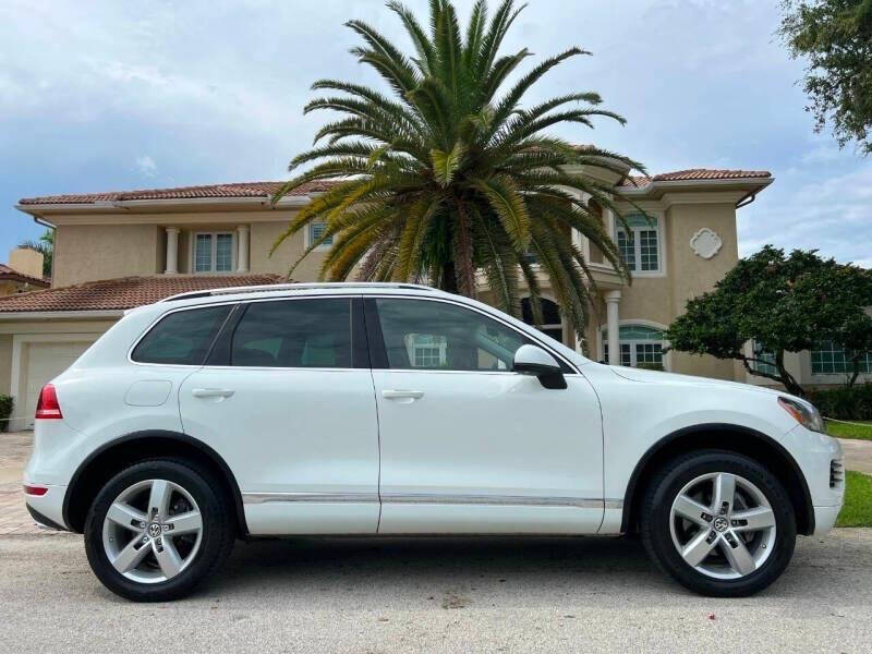 2012 Volkswagen Touareg for sale at B2 AUTO SALES in Pompano Beach, FL