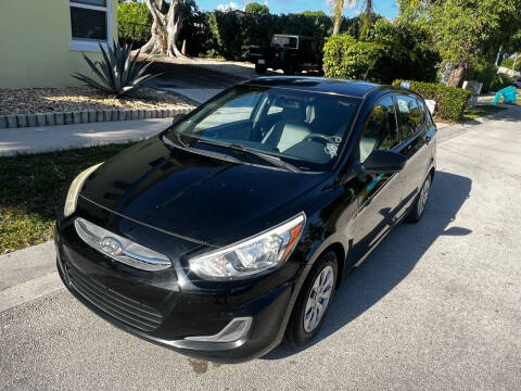 2016 Hyundai Accent for sale at L G AUTO SALES in Boynton Beach FL