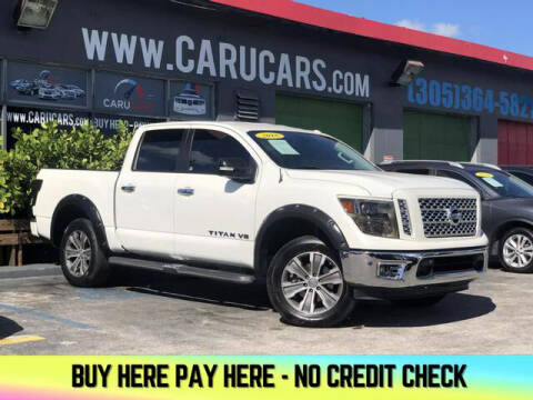 2018 Nissan Titan for sale at CARUCARS LLC in Miami FL