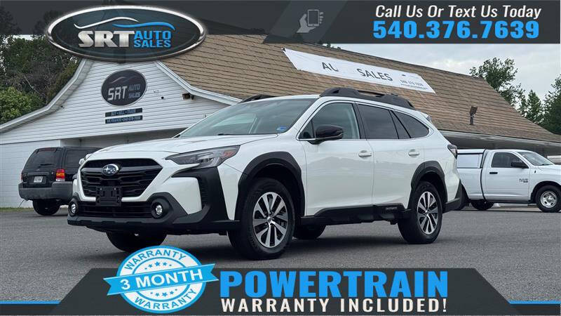White 2023 Subaru Outback Premium AWD Premium 4dr Crossover 1