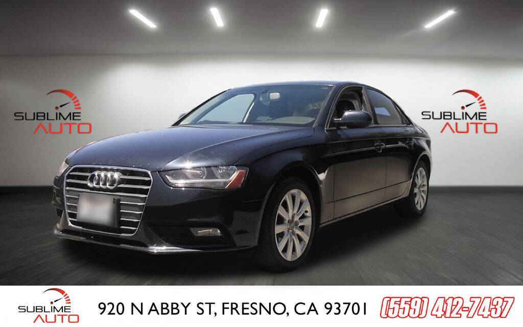 2014 Audi A4 for sale at SUBLIME AUTO in Fresno, CA