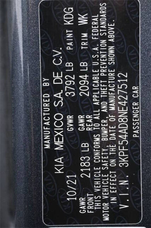 2022 Kia Forte GT Line