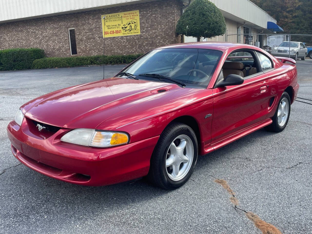 Red 1997 Ford Mustang GT GT 2dr Fastback 1