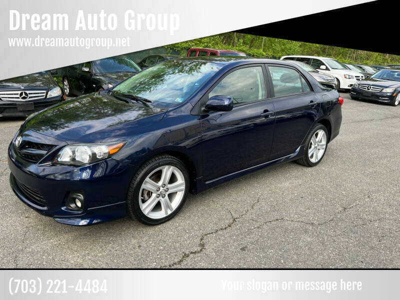 2013 Toyota Corolla for sale at Dream Auto Group in Dumfries VA