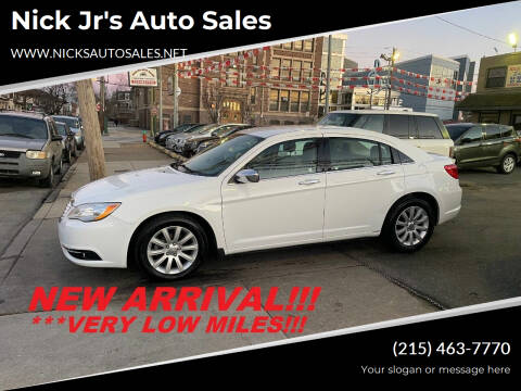 2014 Chrysler 200 for sale at Nick Jr's Auto Sales in Philadelphia PA