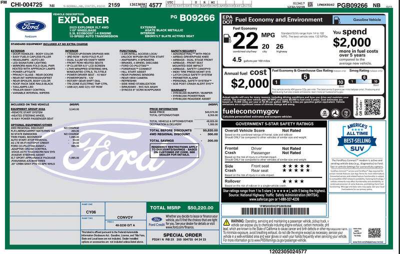 2023 Ford Explorer XLT