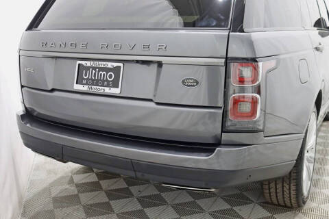 2018 Land Rover Range Rover HSE