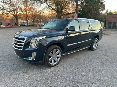 2018 Cadillac Escalade ESV for sale at Aria Auto Inc. in Raleigh NC