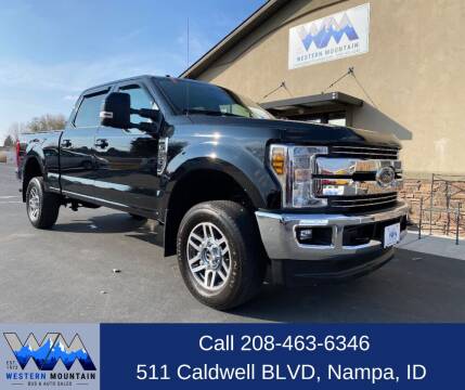 2018 Ford F-350 Super Duty for sale at Western Mountain Bus & Auto Sales in Nampa ID