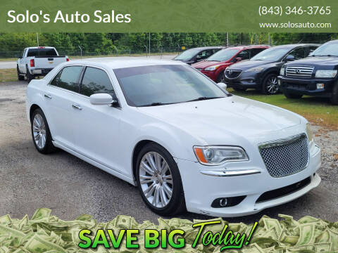 2012 Chrysler 300 for sale at Solo's Auto Sales in Timmonsville SC