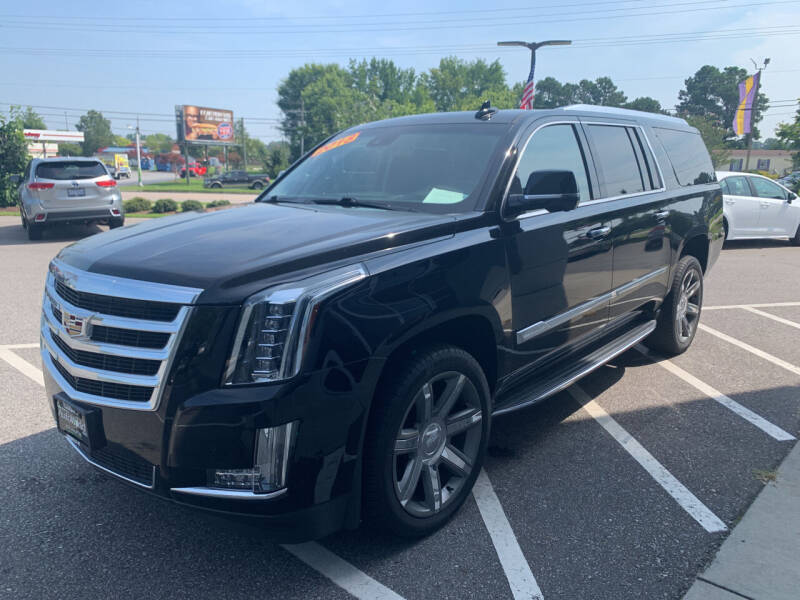2018 Cadillac Escalade ESV for sale at East Carolina Auto Exchange in Greenville NC