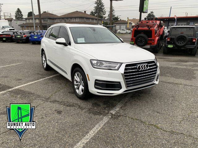 2018 Audi Q7 for sale at Sunset Auto Wholesale in Tacoma WA