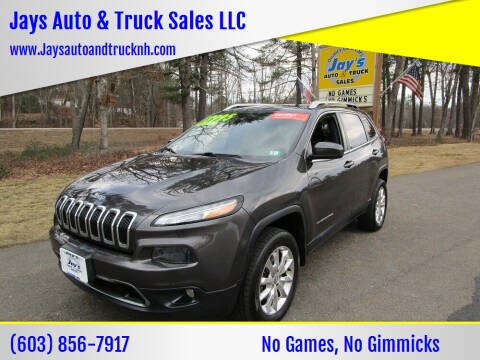 2014 Jeep Cherokee for sale at Jays Auto & Truck Sales LLC in Loudon NH
