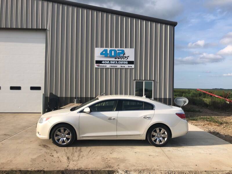 2012 Buick LaCrosse for sale at 402 Autos in Lindsay NE
