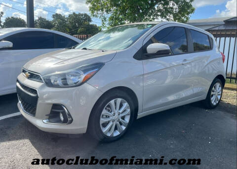 2018 Chevrolet Spark for sale at AUTO CLUB OF MIAMI, INC in Miami FL