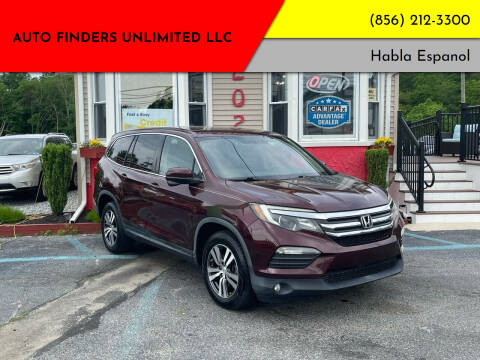 2016 Honda Pilot for sale at Auto Finders Unlimited LLC in Vineland NJ