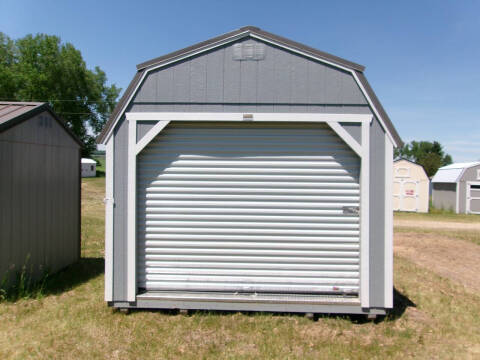 12 x 28 lofted barn w/garage pkg