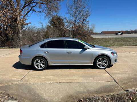 2014 Volkswagen Passat for sale at J L AUTO SALES in Troy MO