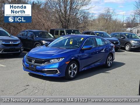 2021 Honda Civic for sale at 1 North Preowned in Danvers MA