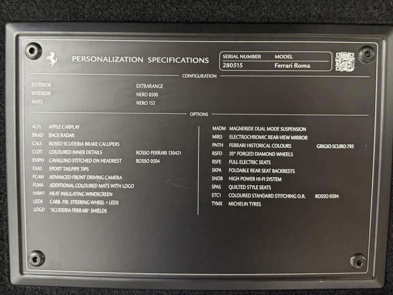 2022 Ferrari Roma
