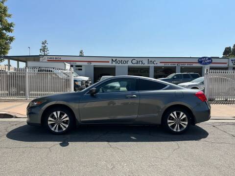 2012 Honda Accord for sale at MOTOR CARS INC in Tulare CA