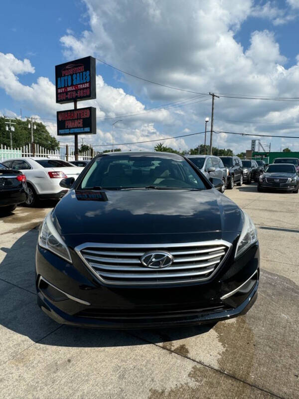 2017 Hyundai Sonata for sale at PRISTINE AUTO SALES INC in Pontiac MI