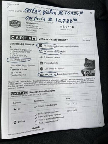 2013 Honda Pilot EX-L