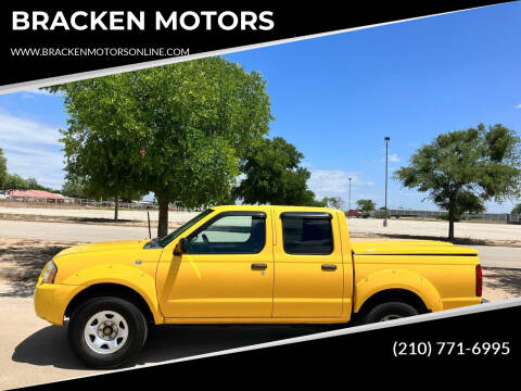 2004 Nissan Frontier for sale at BRACKEN MOTORS in San Antonio TX