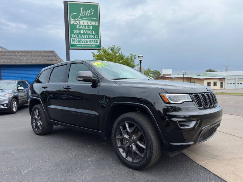 2021 Jeep Grand Cherokee for sale at Jon's Auto in Marquette MI