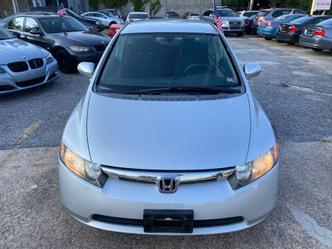 2006 Honda Civic for sale at BEB AUTOMOTIVE in Norfolk VA