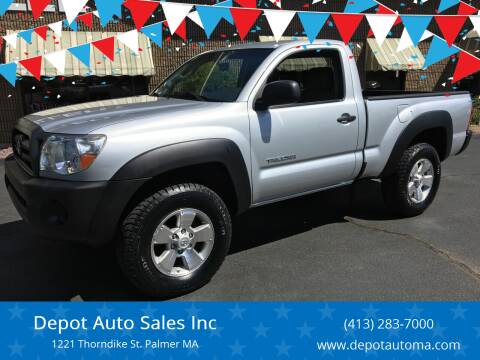 2006 Toyota Tacoma for sale at Depot Auto Sales Inc in Palmer MA