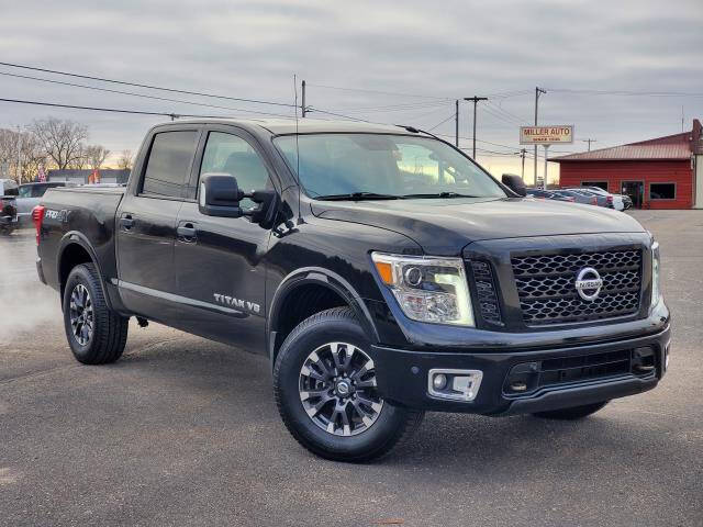 2018 Nissan Titan for sale at Miller Auto Sales in Saint Louis MI