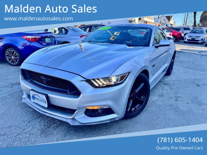 2017 Ford Mustang for sale at Malden Auto Sales in Malden MA