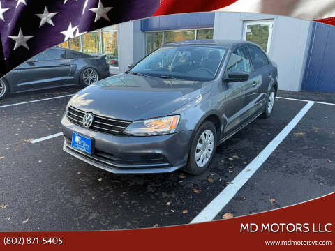 2016 Volkswagen Jetta for sale at MD Motors LLC in Williston VT