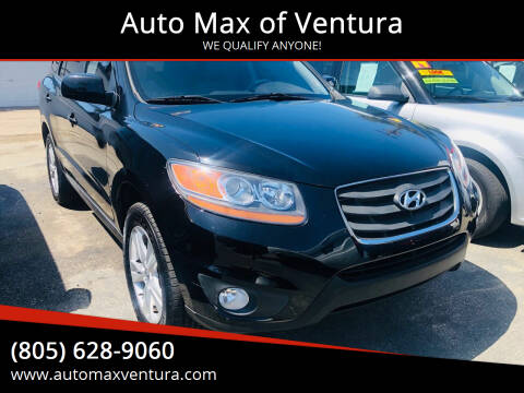 2010 Hyundai Santa Fe for sale at Auto Max of Ventura in Ventura CA