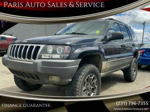 1999 Jeep Grand Cherokee for sale at Paris Auto Sales & Service in Big Rapids MI