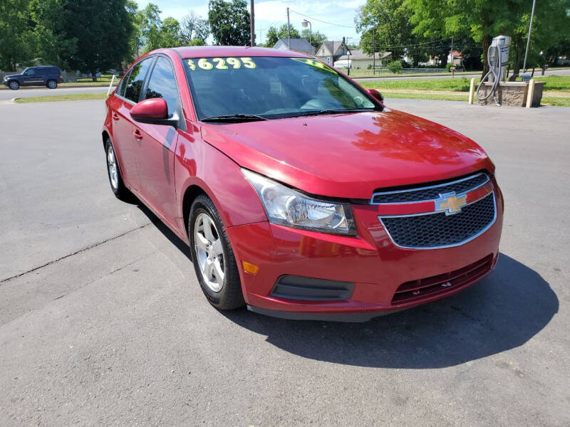 2012 Chevrolet Cruze for sale at A&R Auto Sales and Services LLC in Connersville IN