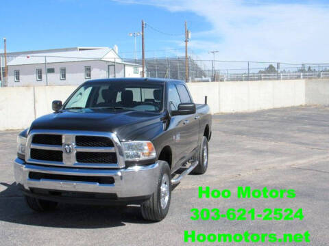 2018 RAM 2500 for sale at HOO MOTORS in Kiowa CO